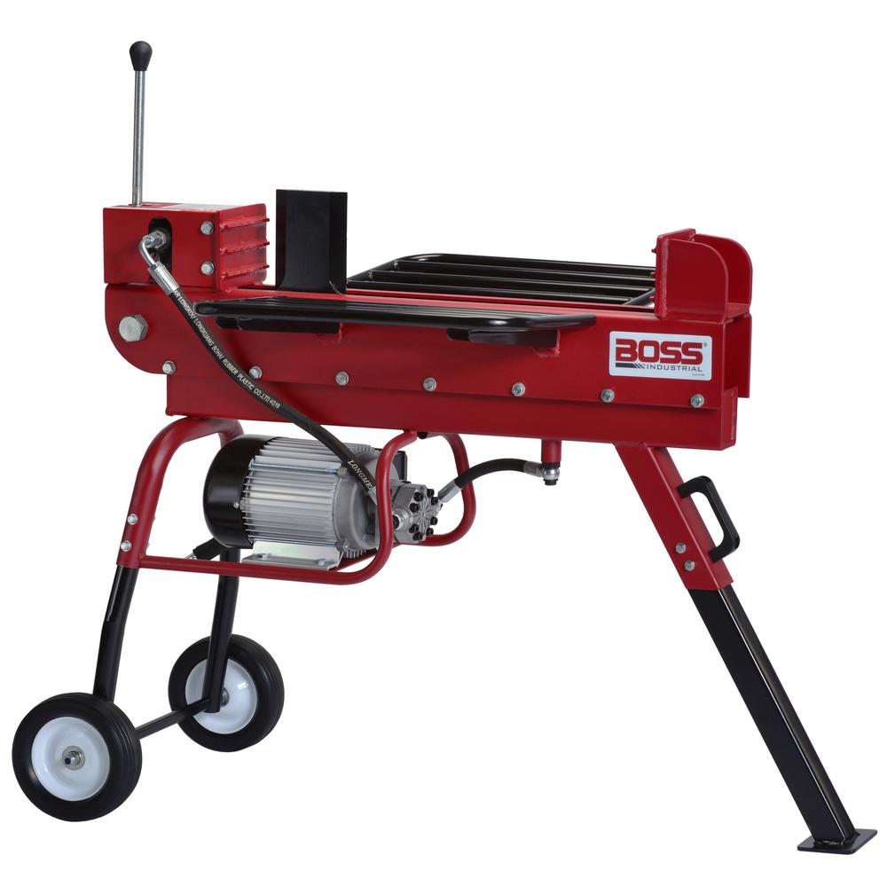 Boss Industrial 10 Ton Dual Action Electric Log Splitter ED10T20   Boss Industrial Electric Log Splitters Ed10t20 6 