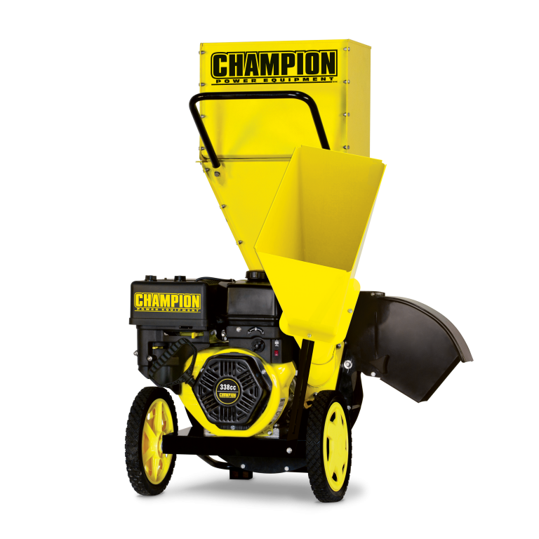 Champion 3 Inch Portable Chipper-Shredder with Collection Bag – 100137